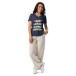 Women's Surfer V-Neck T-Shirt - Beach Vibes, Casual Wear - Image 4