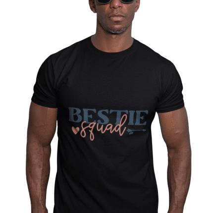 Men's Oversized Heavyweight T-shirt - Bestie Squad