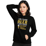 I only Drink Beer 3 days a week Unisex Hoodie - Gilden - Image 5