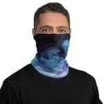 Abstract Colorful Smoke Neck Gaiter - Image 4