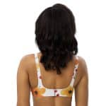 Recycled Padded Floral Bikini Top - Image 4