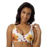 Recycled Padded Floral Bikini Top