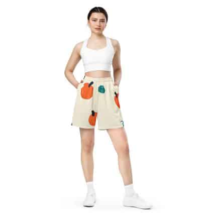 Women's All Over Print Mesh Shorts