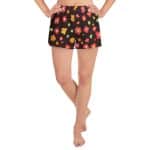 Women's All-Over Print Floral Athletic Shorts