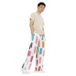 All-over print Men's Wide-Leg Pants - Image 2
