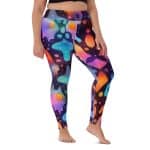 Women's All Over Print Abstract Yoga Leggings