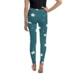 Women's All Over Printed Youth Leggings - Image 4