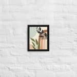 Boho Abstrtact Framed Wall Art - Image 2