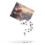 Christmas Cardinal Jigsaw puzzle - Image 2