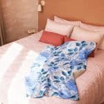 All Over Print Floral Sublimated Sherpa Blanket - Image 2