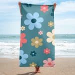 All Over Print Floral Towel - Image 6