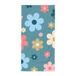 All Over Print Floral Towel - Image 5