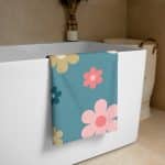 All Over Print Floral Towel - Image 4