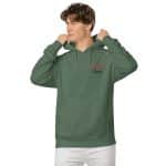Unisex Pigment-dyed Hoodie - Boss Claus - Image 14