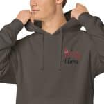 Unisex Pigment-dyed Hoodie - Boss Claus - Image 8