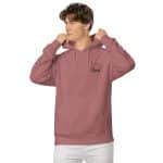 Unisex Pigment-dyed Hoodie - Boss Claus - Image 21