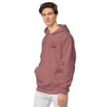Unisex Pigment-dyed Hoodie - Boss Claus - Image 19