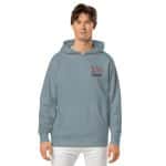 Unisex Pigment-dyed Hoodie - Boss Claus - Image 23