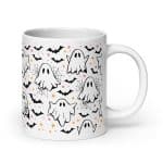 Helloween Ghost White glossy mug