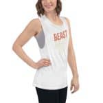 Beast Mode On Ladies’ Muscle Tank - Bella + Canvas