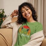 Ew People Cat Women's Relaxed T-Shirt - Bella + Canvas - Image 11