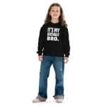 It's My Birthday Bro Youth crewneck sweatshirt - Image 3