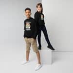 School is Important but Camping is Importanter Youth crewneck sweatshirt - Image 4