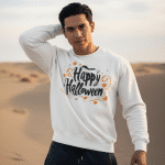 Men's Eco Happy Halloween Sweatshirt