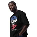 Men's Oversized heavyweight t-shirt - Trump 2024 Take America Back - Image 2