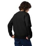 Women's eco sweatshirt - Meowy Christmas - Image 9