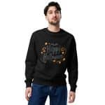 Men's Eco Happy Halloween Sweatshirt - Image 2