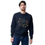 Men's Eco Happy Halloween Sweatshirt - Image 5