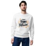 Men's Eco Happy Halloween Sweatshirt - Image 8