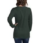 Women's Long Sleeve Valentine's Day Tee - Cupid Feral Raccoon - Image 8
