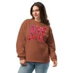 Women's Premium Heavyweight Long Sleeve Valentine's Day Love Shirt - Image 5