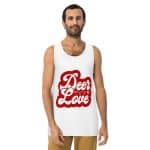 Men’s premium tank top - Deer Love - Image 13
