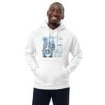 Premium eco hoodie - Snuggle Up Gnomies It's Cold Outside - Image 12