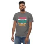 Unisex classic tee - Warning! May Start Talking About Crypto - Image 21