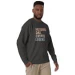 Unisex Premium Sweatshirt - Husband Dad Crypto Legend - Image 5
