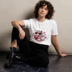 Unisex premium t-shirt - I Steal Hearts Dino - Image 12