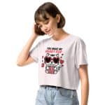 Women’s crop top - You Make My Heart Pop - Image 21