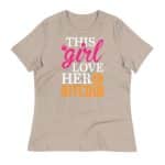 Women's Relaxed T-Shirt - This Girl Loves Her Bitcoin - Image 25