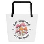 All-Over Print Large Tote Bag - Create Your Own Magic - Image 8