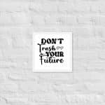 Framed poster - Don't Trash Your Future - Image 28