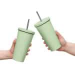 Insulated tumbler with a straw - Fresh Delicious Summer Fruit - Image 15