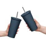 Insulated tumbler with a straw - Fresh Delicious Summer Fruit - Image 8