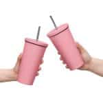 Insulated tumbler with a straw - Fresh Delicious Summer Fruit - Image 11