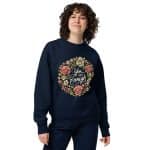 Unisex eco sweatshirt - You Are Enough - Image 4