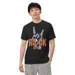 Unisex garment-dyed heavyweight t-shirt - Rock Star