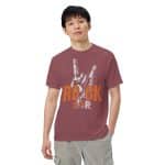 Unisex garment-dyed heavyweight t-shirt - Rock Star - Image 15